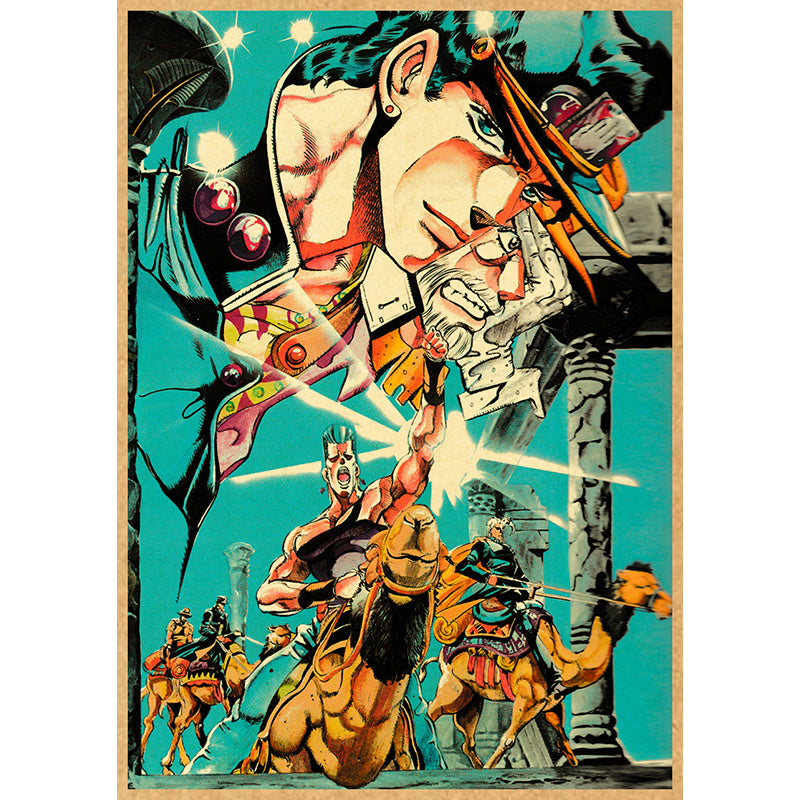 Poster JOJO's Bizarre Adventure Stardust Crusader | JJBA SHOP
