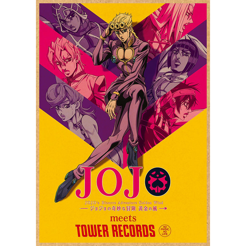 JOJO Vento Aureo Poster | JJBA SHOP