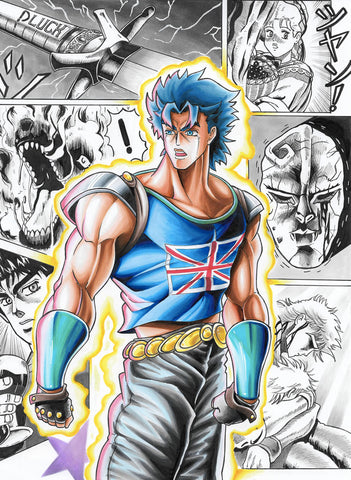 Poster Jonathan Joestar Sturdy Art