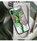Coque iPhone 12 JOJO Jolyne Cujoh en Fleur