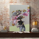 JoJo Bizar Adventure Tableau Gyro Zeppeli à Fleurs