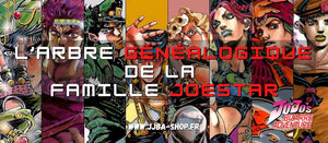 L’arbre généalogique de la famille Joestar