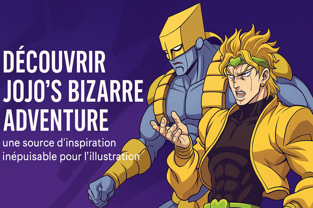 Découvrir JoJo's Bizarre Adventure : une source d'inspiration inépuisable pour l’illustration