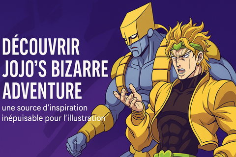Découvrir JoJo's Bizarre Adventure : une source d'inspiration inépuisable pour l’illustration