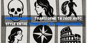 Pochoir manga : transforme ta déco avec style entre street art et univers dessin