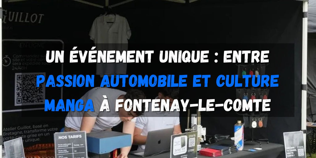 Un événement unique : entre passion automobile et culture manga à Fontenay-le-Comte