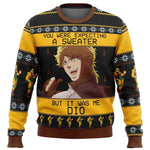 JOJO Christmas Sweater Dio Brando Pull Noel