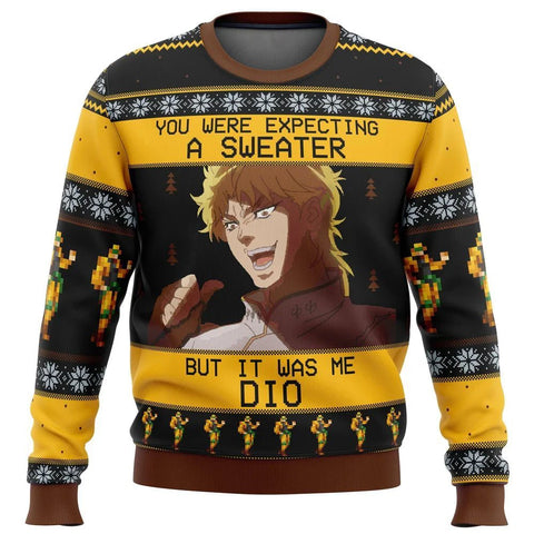 JOJO Christmas Sweater Dio Brando Pull Noel