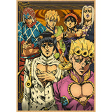 Poster JOJO Golden Wind Team