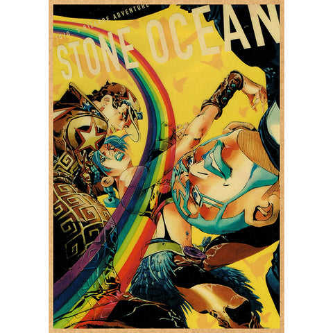 JOJO Poster Stone Ocean