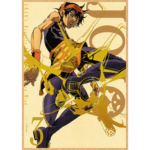 Poster JOJO's Narancia Ghirga Aerosmith