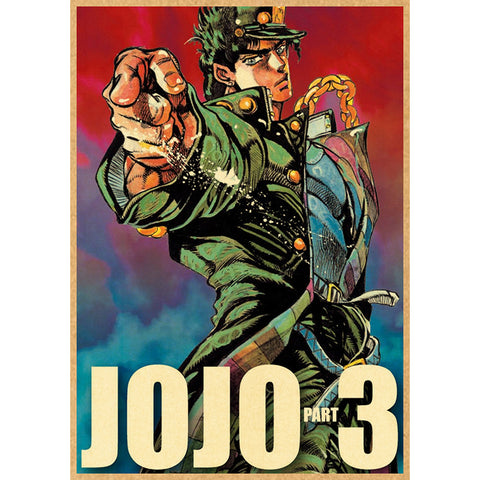 jojo manga poster