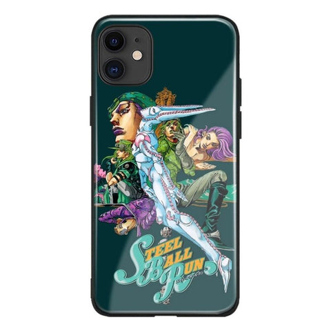 Coque iPhone 13 Mini JOJO Steel Ball Run