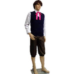 Cosplay Jonathan Joestar gillet bleu