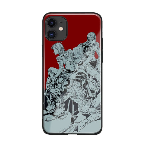 Coque Samsung JoJo iPhone Team Golden Wind Part 5