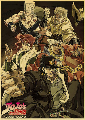 Poster JOJO stardust crusaders