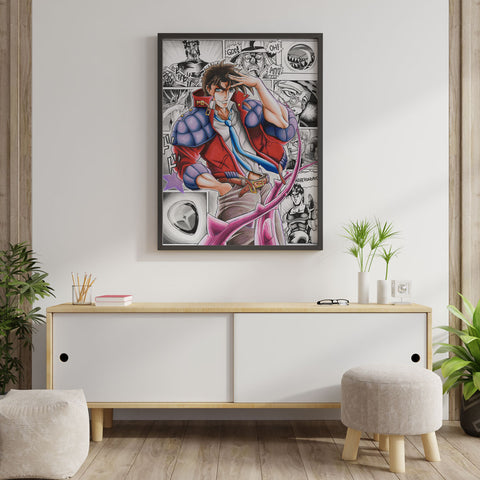 Poster JOJO Joseph Joestar Sturdy Art jjba shop