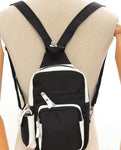 Sac à dos JOJO Moody Blues Bandoulière noir blanc