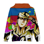 JoJo Sweats Jotaro Rouge dos