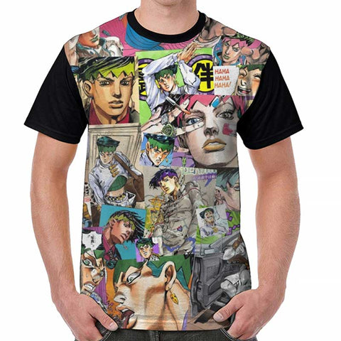 Jojo Bizarre Aventure T-Shirt Rohan