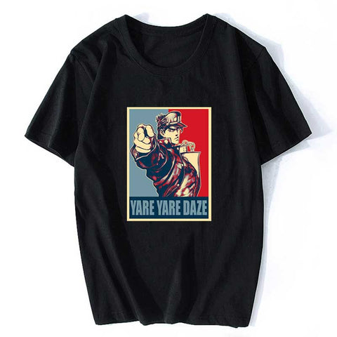 Jojo's Bizar Adventure T-Shirt noir