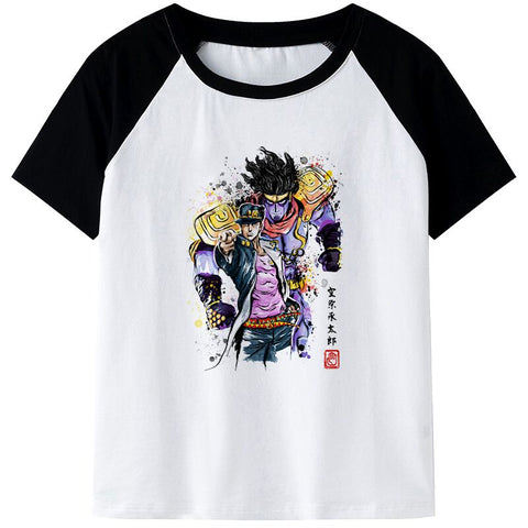 Tee Shirt JOJO Jotaro Kujo Star Platinum