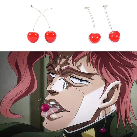 Kakyoin Noriaki earrings 