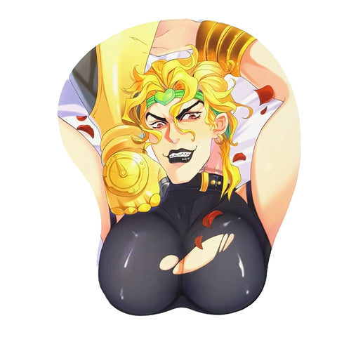 Tapis de souris avec Repose poignet JOJO Dio