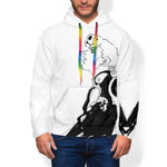 Hoodie JJBA esquisse noir blanc