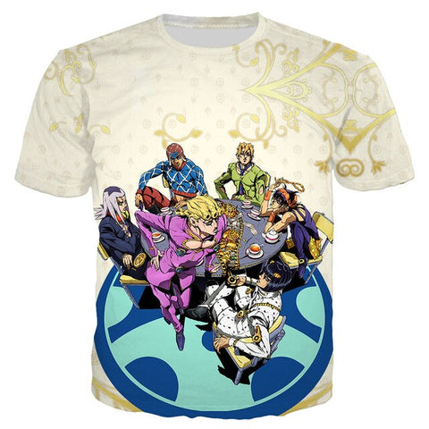 T Shirt JOJO Golden Wind