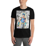 T-SHIRT JOJO JONATHAN STURDY ART noir