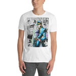 T-SHIRT JOJO JOTARO BY STURDY ART blanc